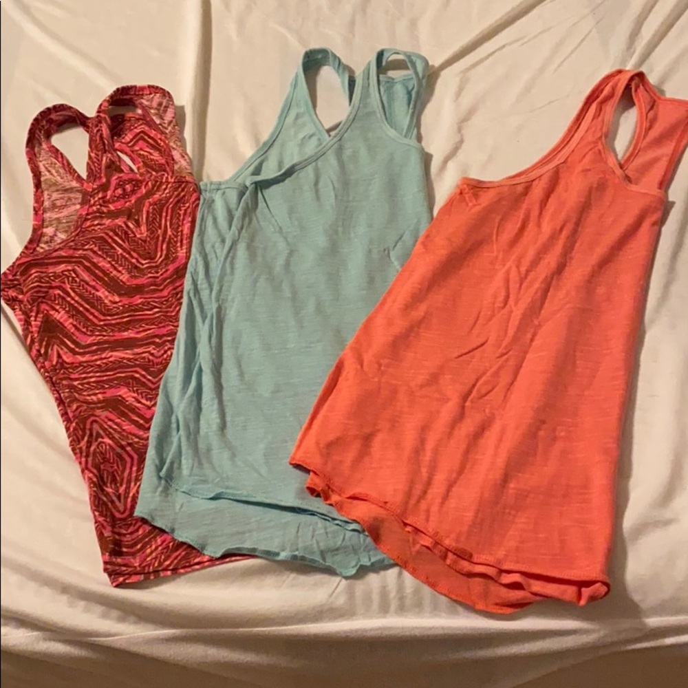 Set of 3 Mossimo Racer Back Tank Tops